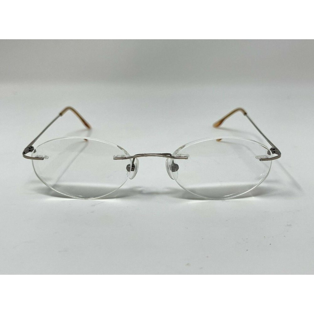 TITANIUM TR 102 RIMLESS  EYEGLASSES FRAME Sage 47 [] 19-135